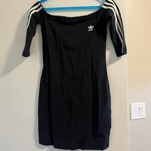 adidas Originals Womens Off-the-Shoulder